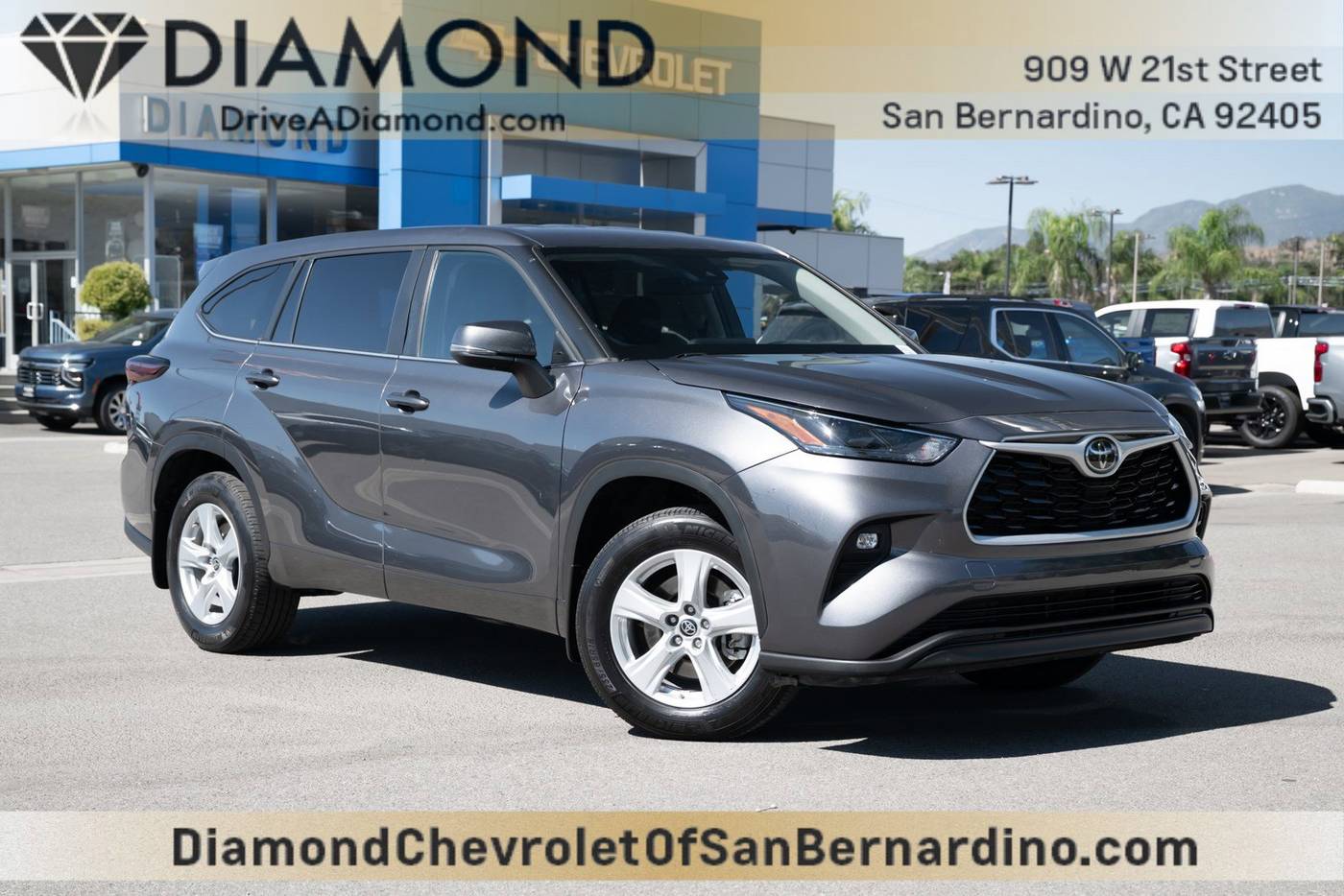 2024 Toyota Highlander LE — SUV — 43,994 mi — San Bernardino, CA