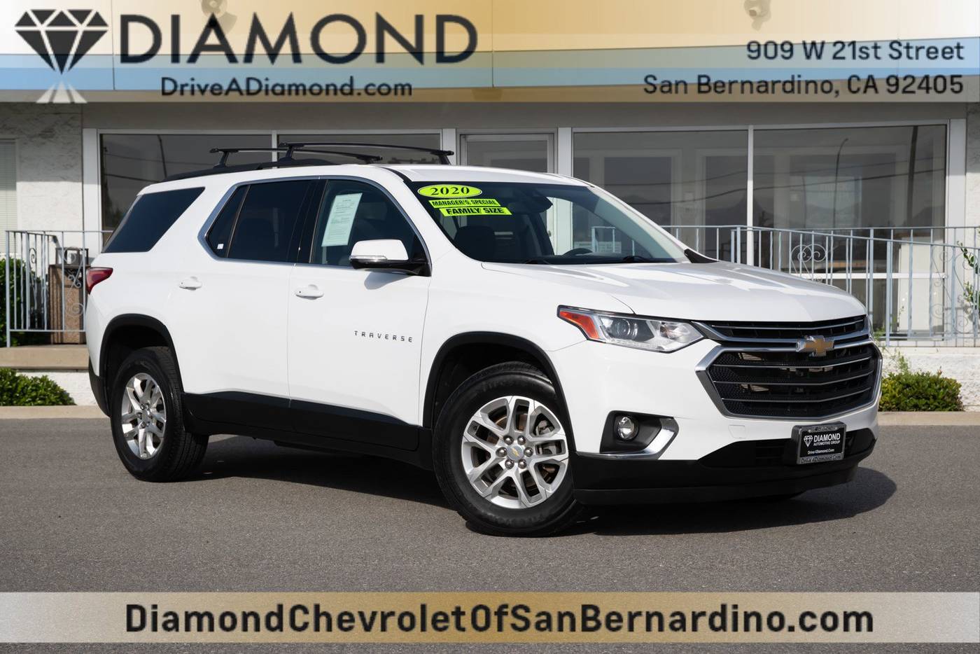 2020 Chevrolet Traverse LT Cloth — SUV — 55,988 mi — San Bernardino, CA