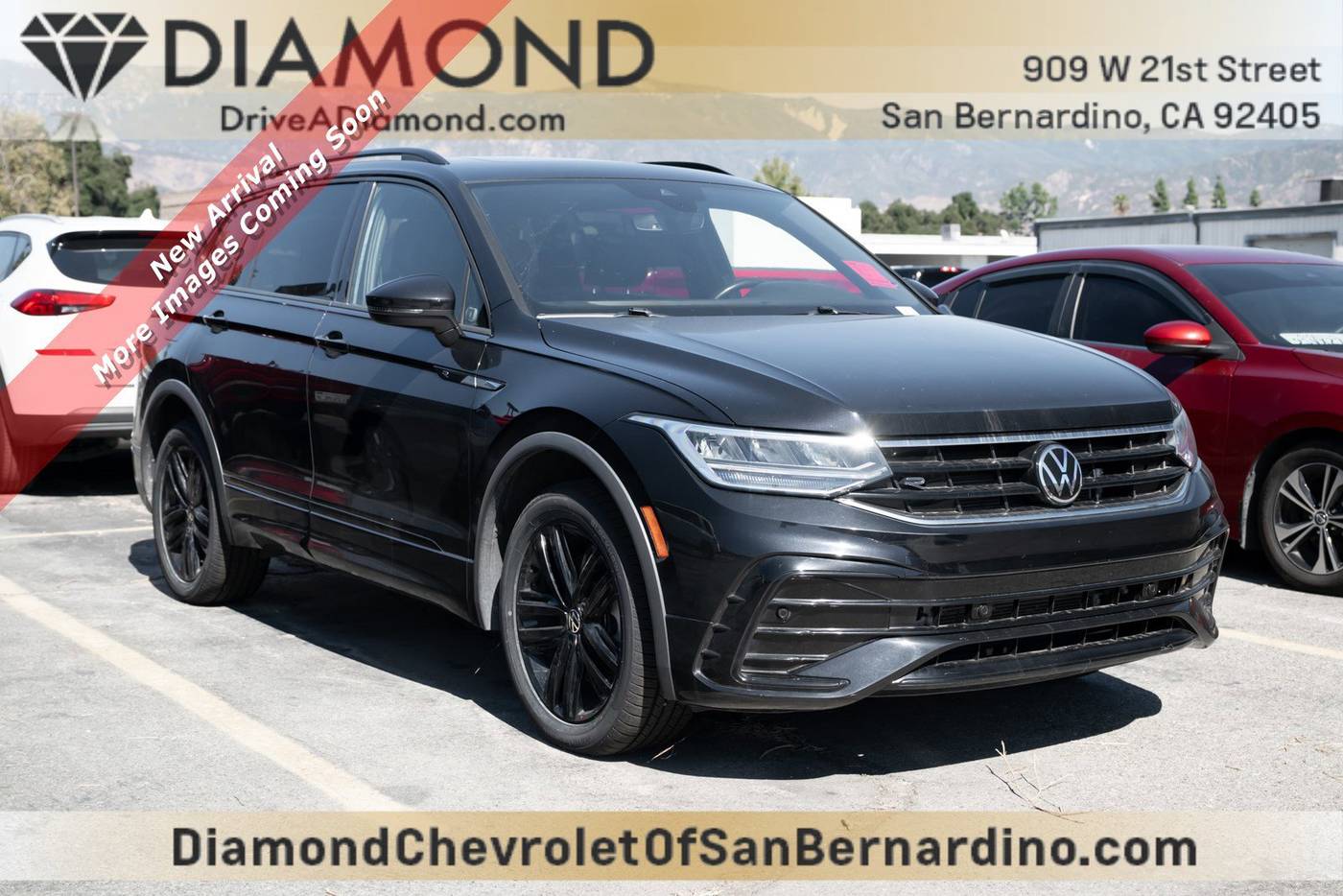 2022 Volkswagen Tiguan SE R-Line Black — SUV — 35,285 mi — San Bernardino, CA