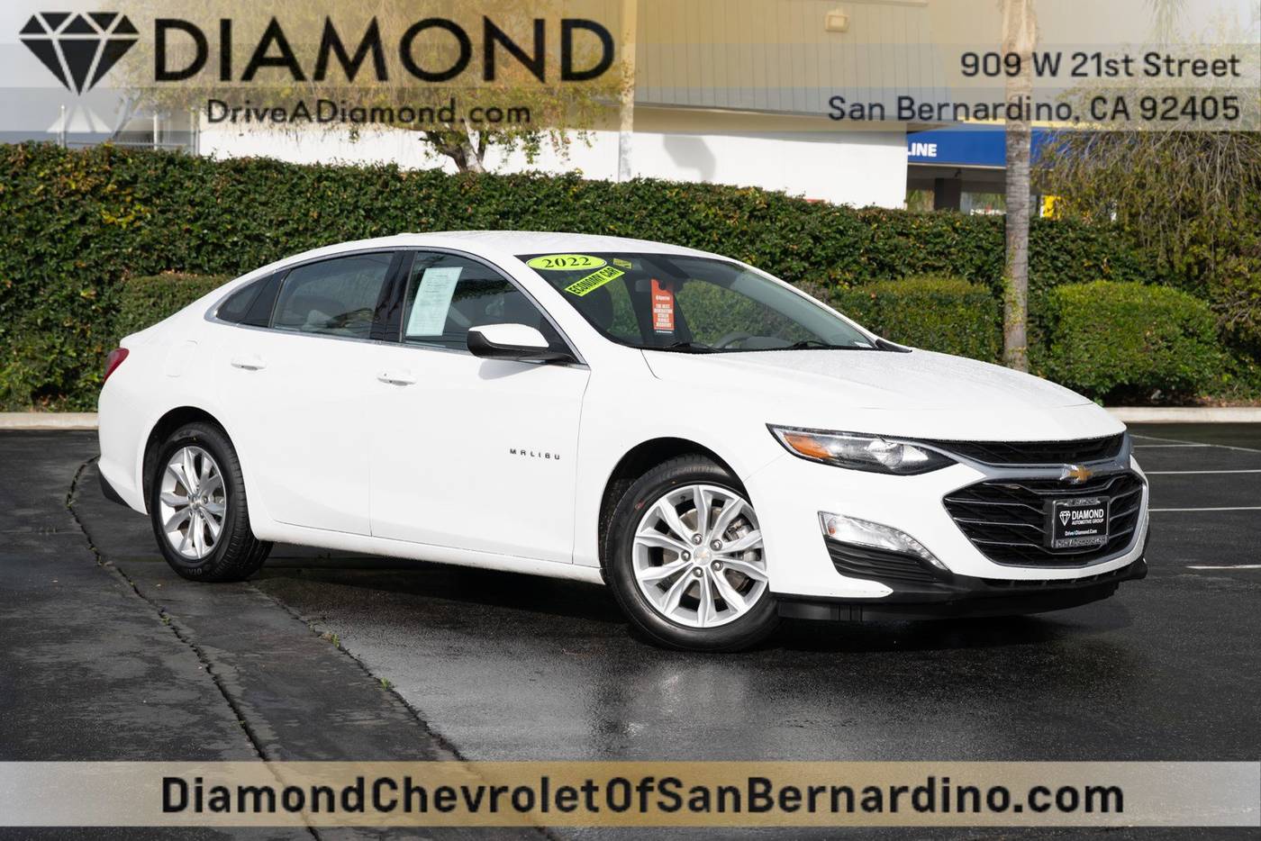 2022 Chevrolet Malibu LT — Sedan — 74,808 mi — San Bernardino, CA