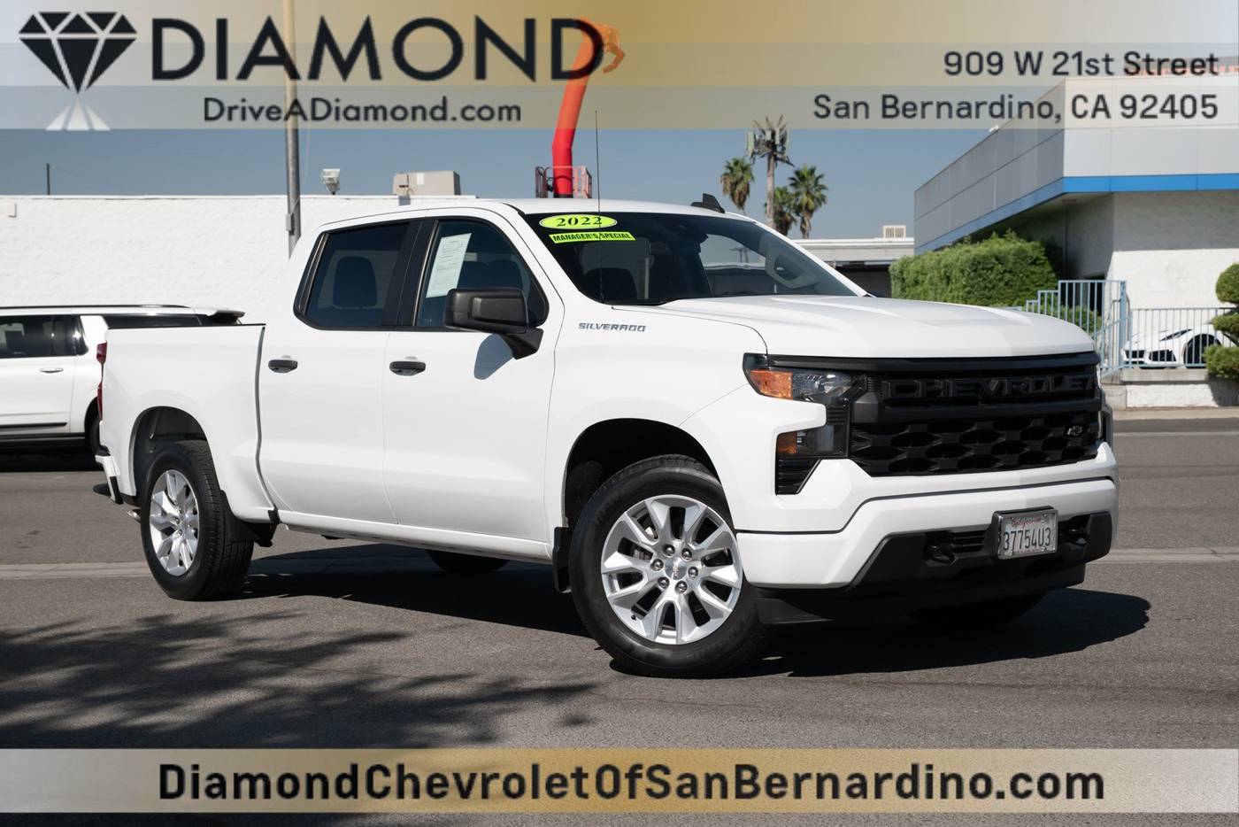 2022 Chevrolet Silverado 1500 Custom — Pickup Truck — 21,378 mi — San Bernardino, CA