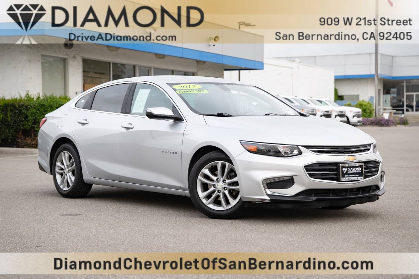 2017 Chevrolet Malibu LT — Sedan — 68,059 mi — San Bernardino, CA