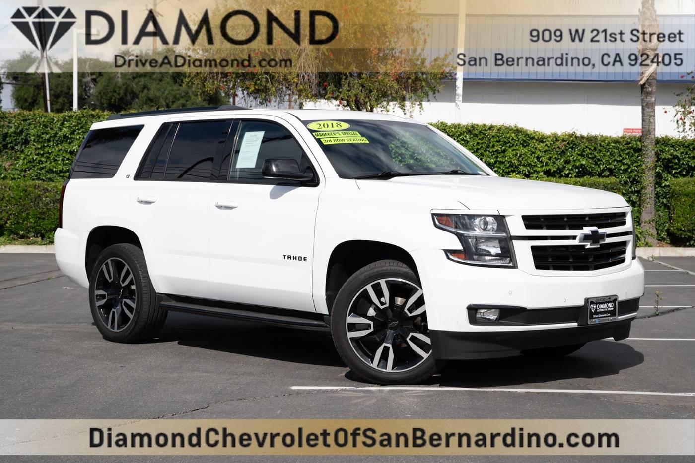 2018 Chevrolet Tahoe LT — SUV — 117,763 mi — San Bernardino, CA