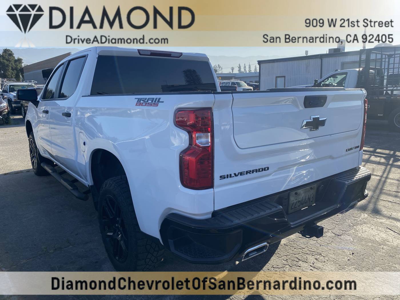 2022 Chevrolet Silverado 1500 Custom Trail Boss — Pickup Truck — 55,534 mi — San Bernardino, CA