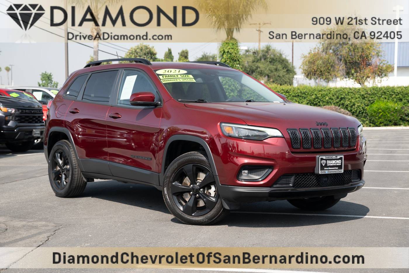 2021 Jeep Cherokee Altitude — SUV — 49,558 mi — San Bernardino, CA