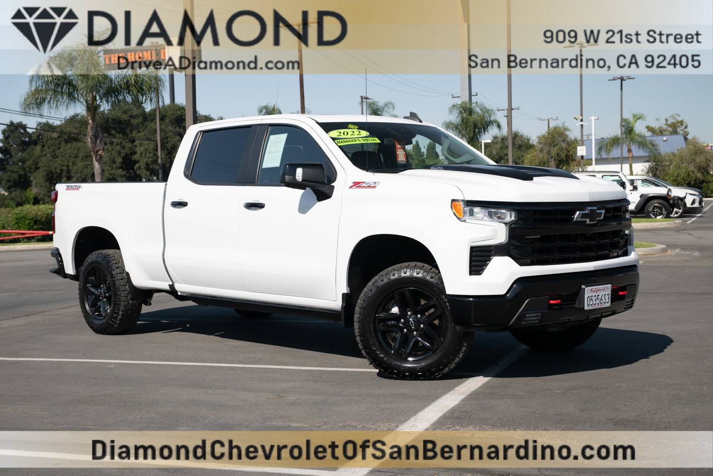 2022 Chevrolet Silverado 1500 LT Trail Boss — Pickup Truck — 4,087 mi — San Bernardino, CA