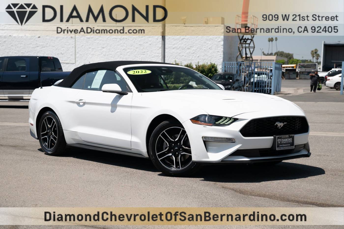 2022 Ford Mustang EcoBoost Premium — Convertible — 45,750 mi — San Bernardino, CA