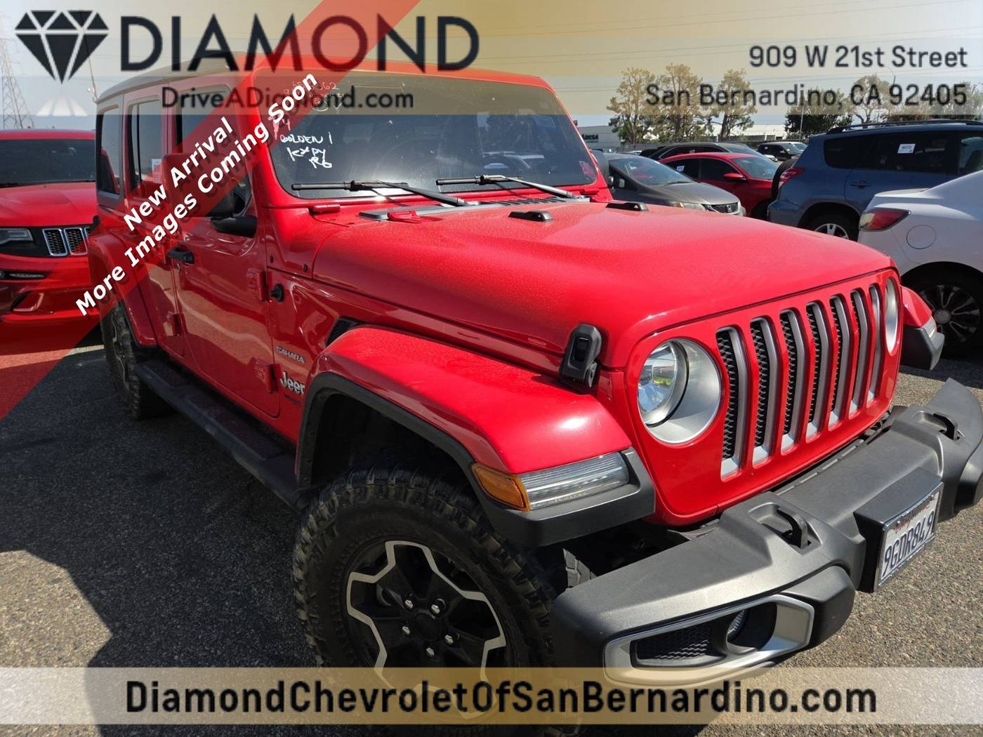 2021 Jeep Wrangler Sahara — SUV — 86,118 mi — San Bernardino, CA