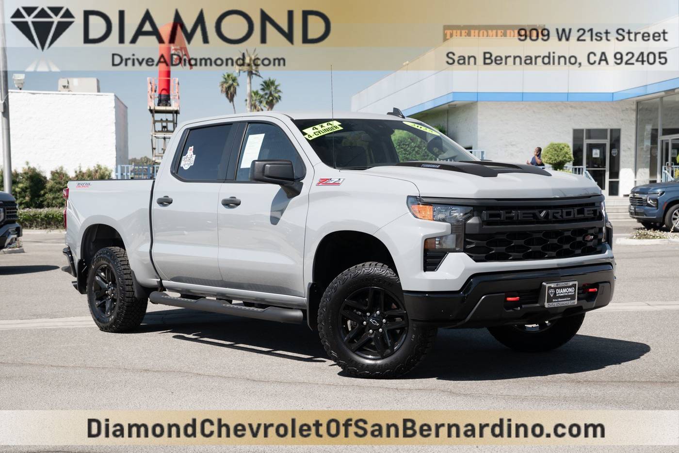 2025 Chevrolet Silverado 1500 Custom Trail Boss — Pickup Truck — 4,673 mi — San Bernardino, CA
