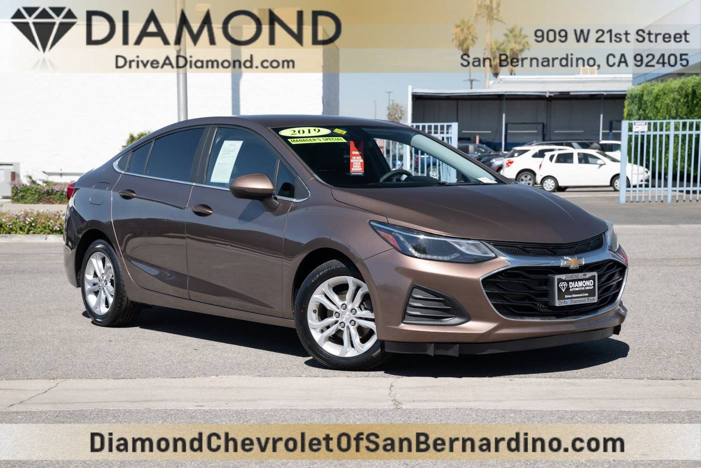 2019 Chevrolet Cruze LT — Sedan — 94,328 mi — San Bernardino, CA