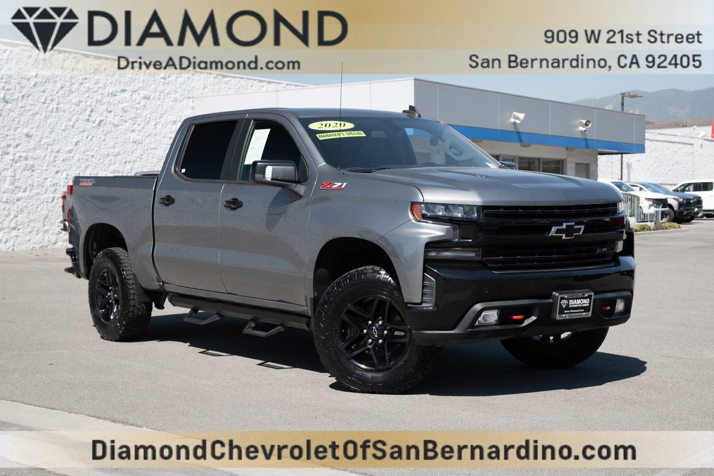 2020 Chevrolet Silverado 1500 LT Trail Boss — Pickup Truck — 67,676 mi — San Bernardino, CA