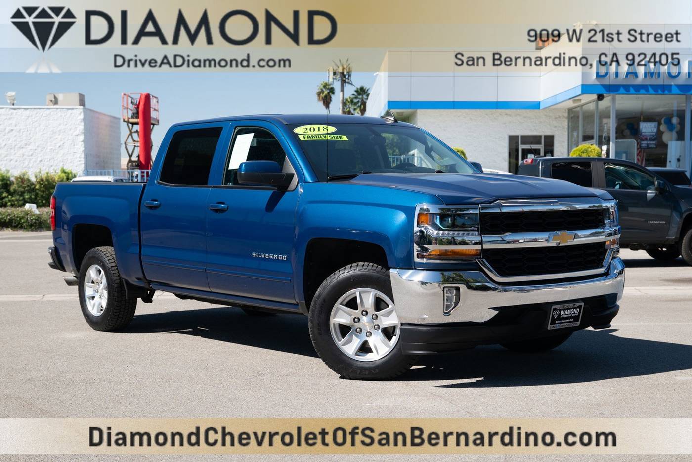 2018 Chevrolet Silverado 1500 LT — Pickup Truck — 38,149 mi — San Bernardino, CA