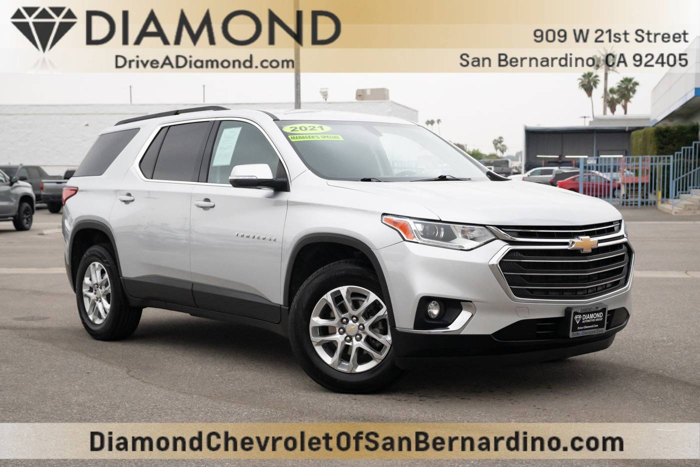 2021 Chevrolet Traverse LT Cloth — SUV — 58,139 mi — San Bernardino, CA