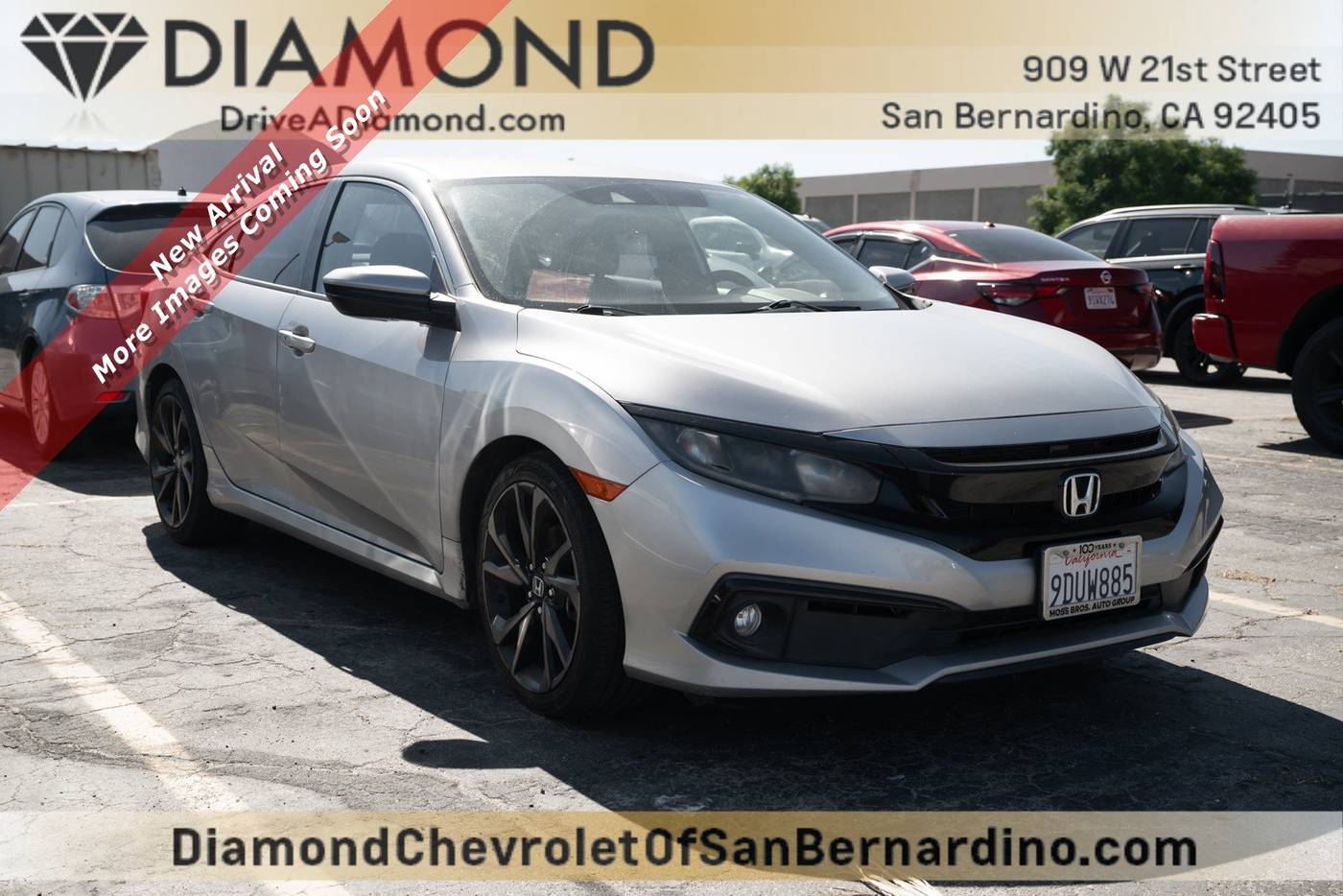 2019 Honda Civic Sport — Sedan — 69,853 mi — San Bernardino, CA