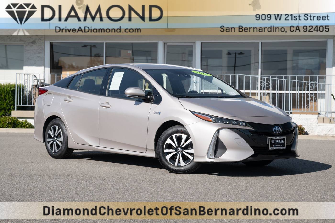 2018 Toyota Prius Prime Plus — Hatchback — 123,829 mi — San Bernardino, CA