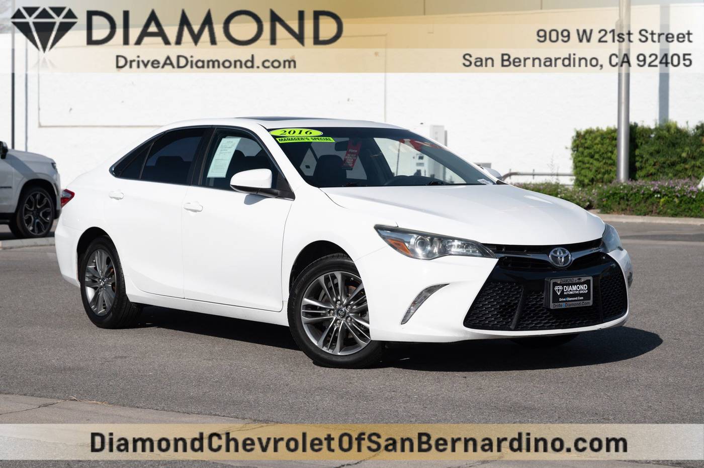 2016 Toyota Camry XLE — Sedan — 102,077 mi — San Bernardino, CA