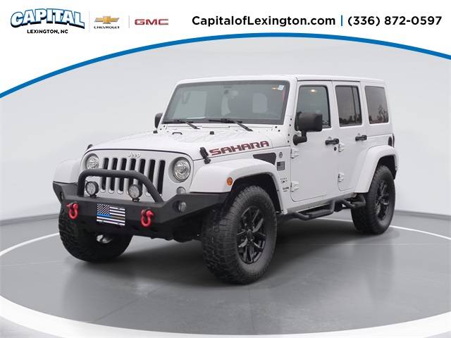 2017 Jeep Wrangler Sahara — SUV — 129,186 mi — Lexington, NC