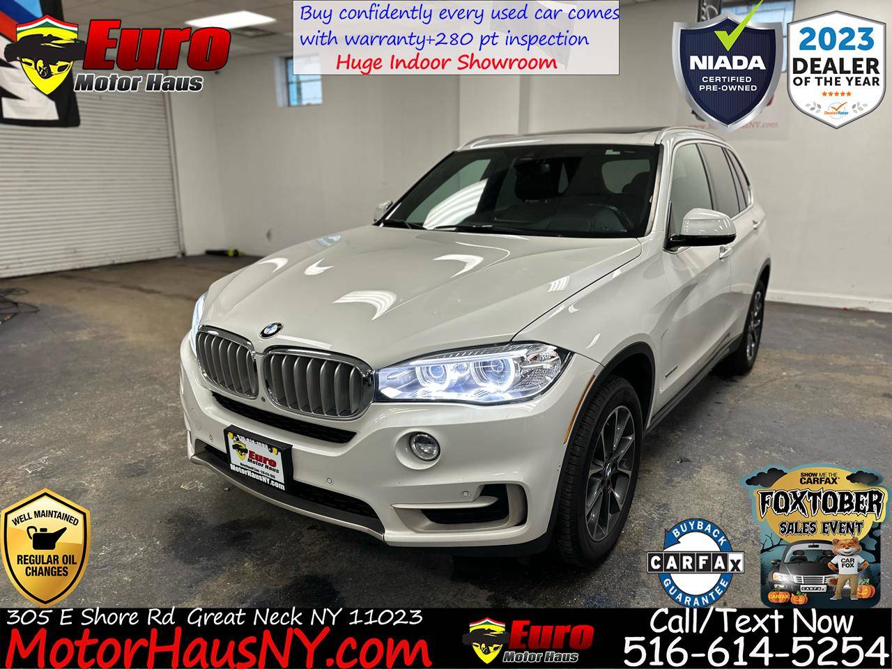 2018 BMW X5 35i — SUV — 76,814 mi — Great Neck, NY
