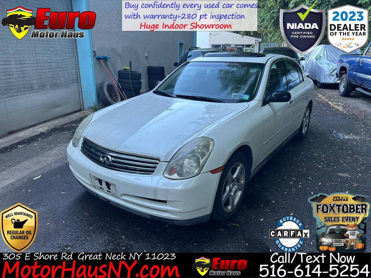 2003 INFINITI G G35 — Sedan — 96,396 mi — Great Neck, NY
