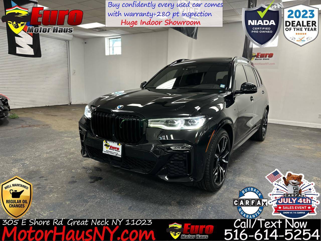 2019 BMW X7 50i — SUV — 55,409 mi — Great Neck, NY