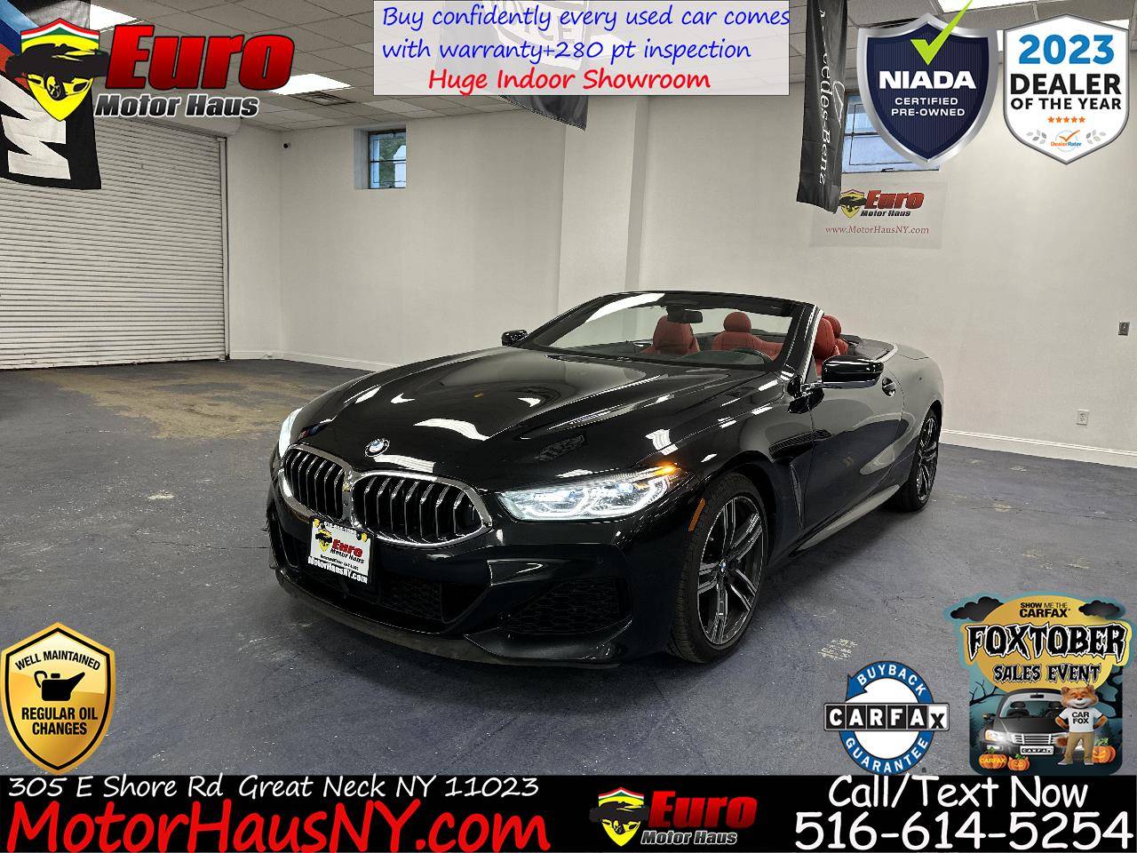 2019 BMW 8 Series M850i — Convertible — 44,260 mi — Great Neck, NY