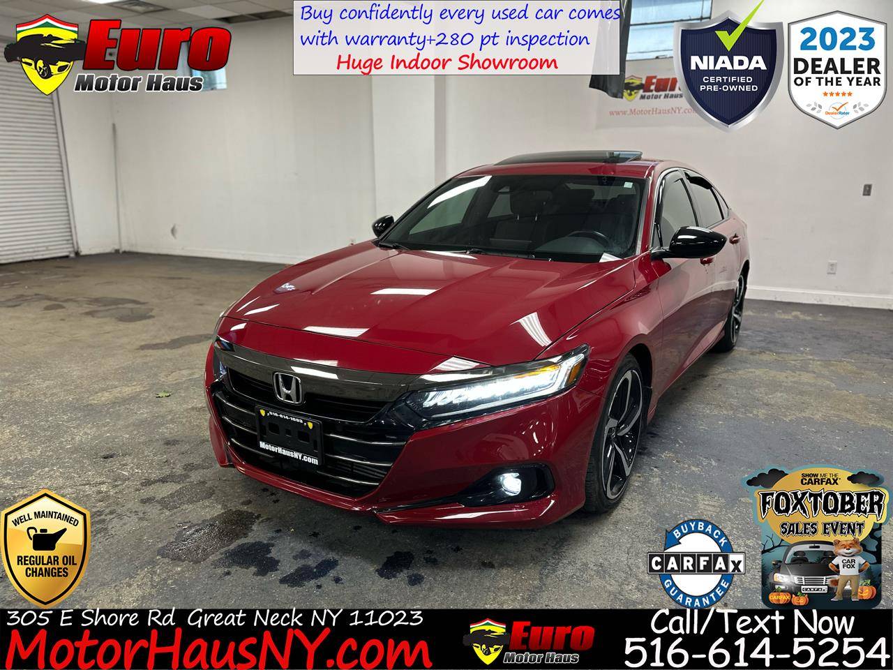 2022 Honda Accord Sport — Sedan — 34,711 mi — Great Neck, NY