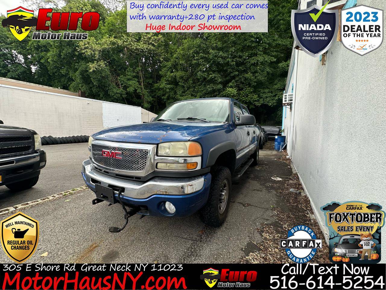 2004 GMC Sierra 2500 SLE — Pickup Truck — 213,600 mi — Great Neck, NY