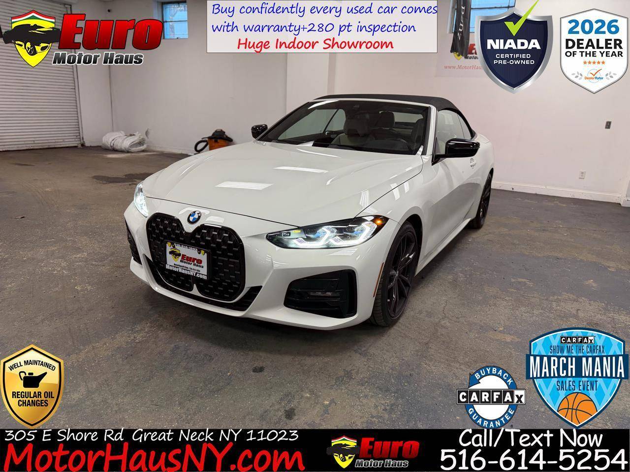 2022 BMW 4 Series 430i — Convertible — 3,502 mi — Great Neck, NY