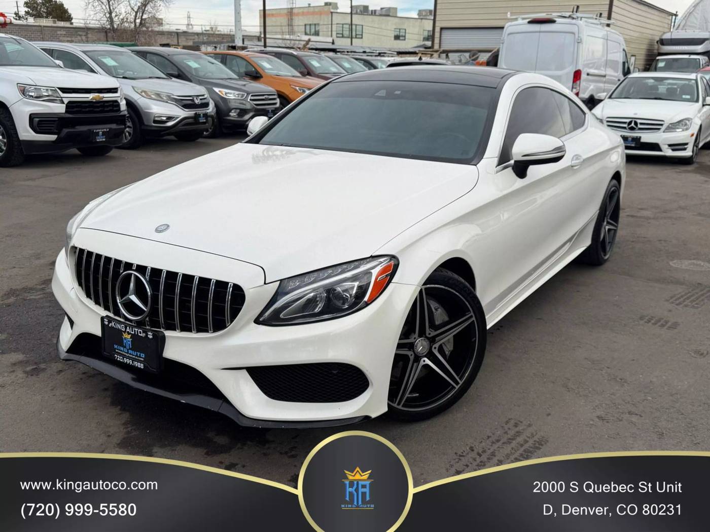 2017 Mercedes-Benz C-Class C 300 — Coupe — 81,917 mi — Denver, CO