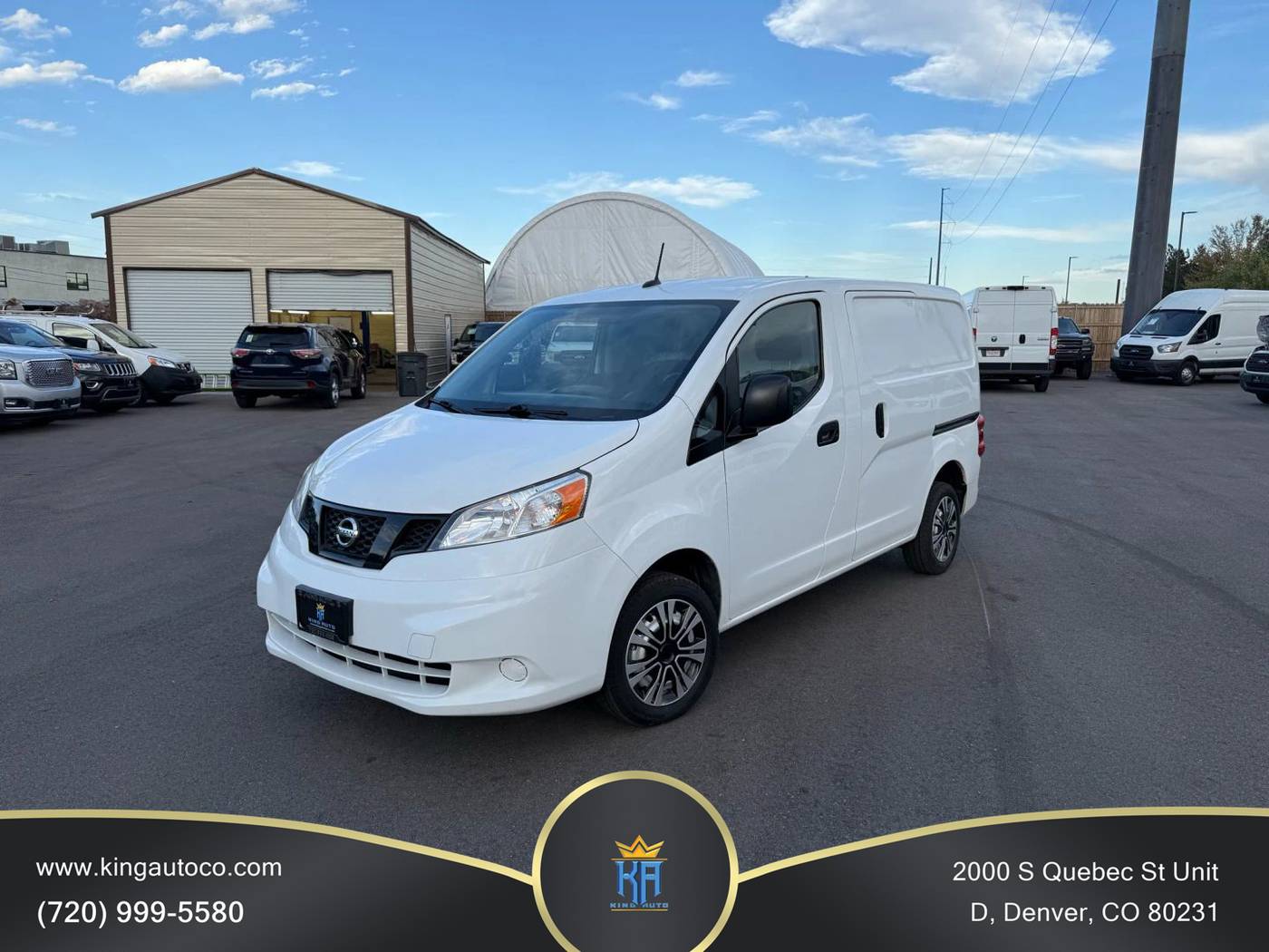 2021 Nissan NV200 Compact Cargo S — Cargo Van — 55,299 mi — Denver, CO