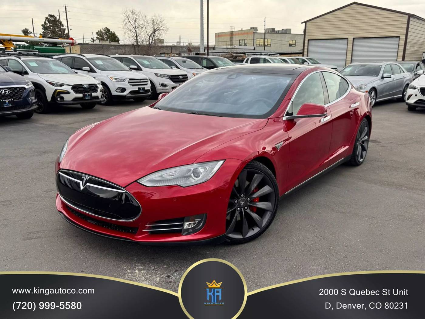 2014 Tesla Model S P85D — Hatchback — 54,853 mi — Denver, CO