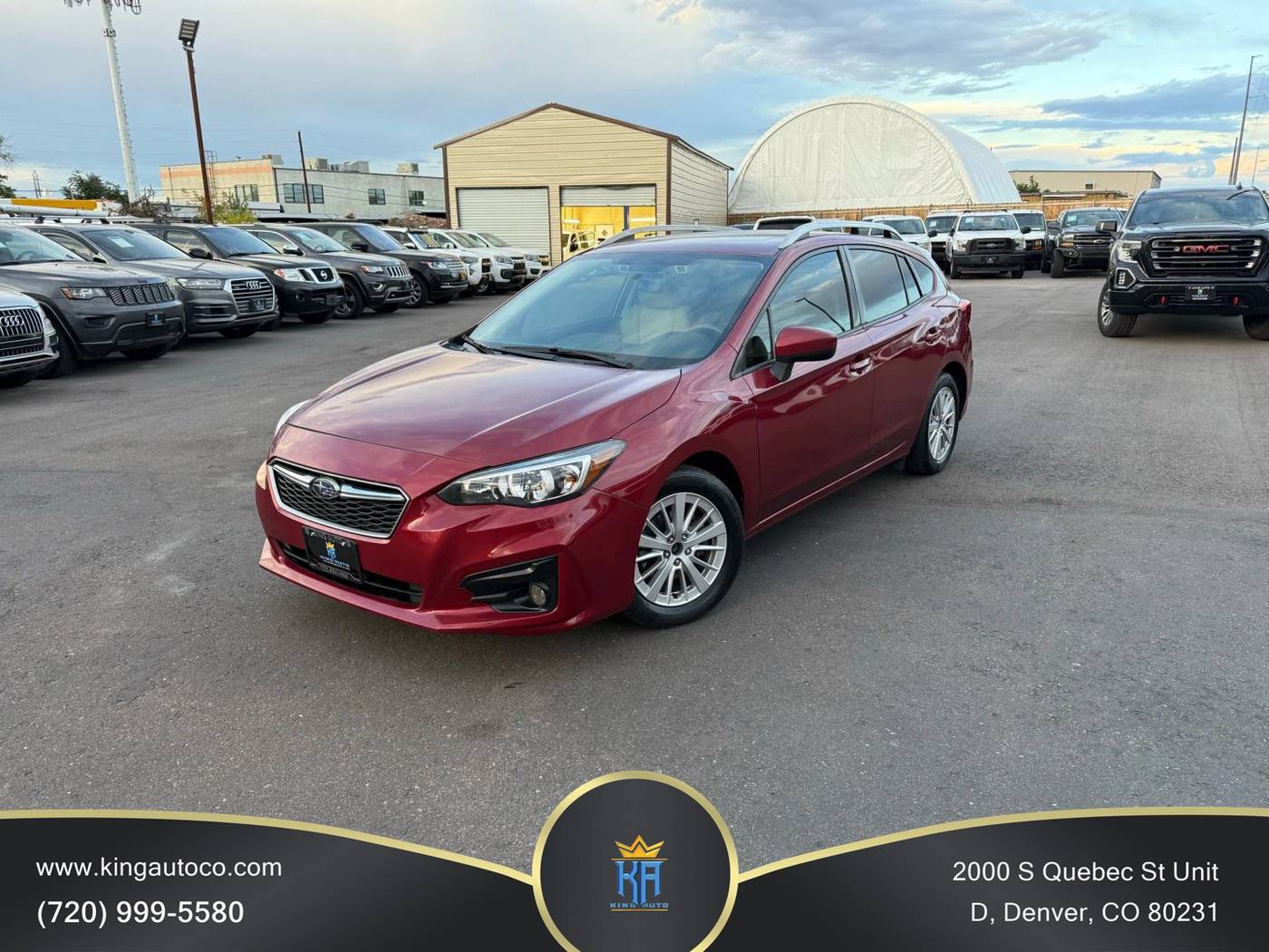 2018 Subaru Impreza 2.0i Premium — Hatchback — 104,052 mi — Denver, CO
