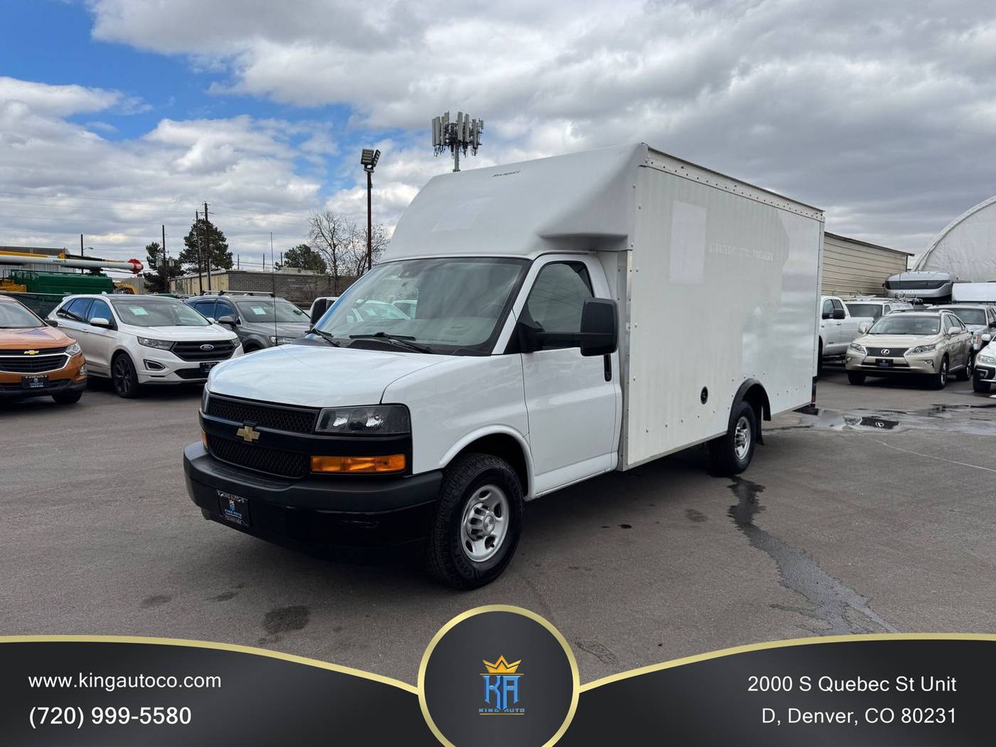 2022 Chevrolet Express Commercial Cutaway 3500 — Chassis Cab Truck — 110,318 mi — Denver, CO