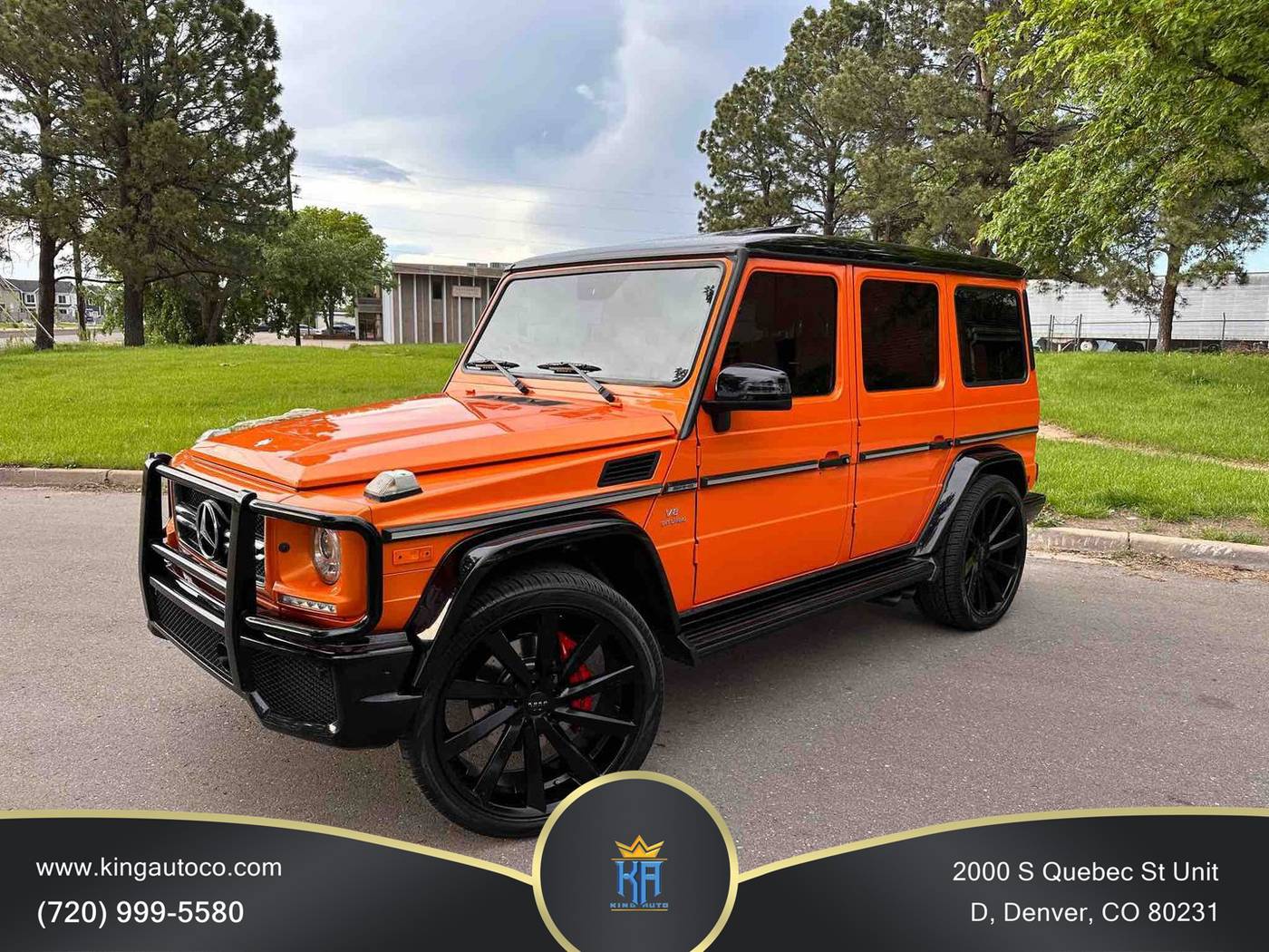 2017 Mercedes-Benz G-Class G 63 AMG — SUV — 64,200 mi — Denver, CO