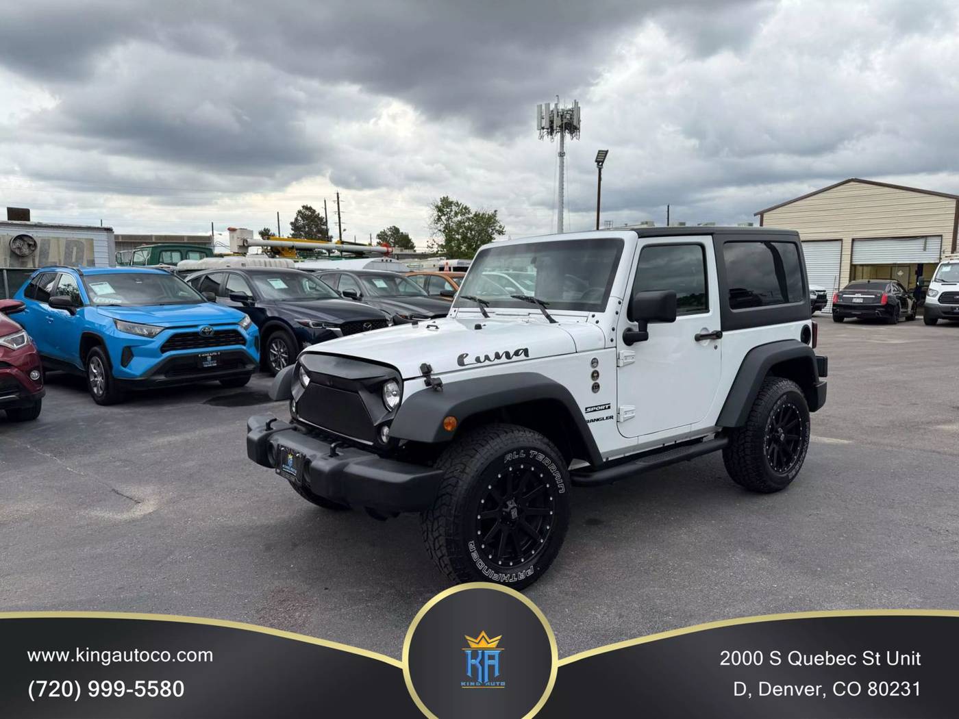 2017 Jeep Wrangler Sport — SUV — 105,472 mi — Denver, CO