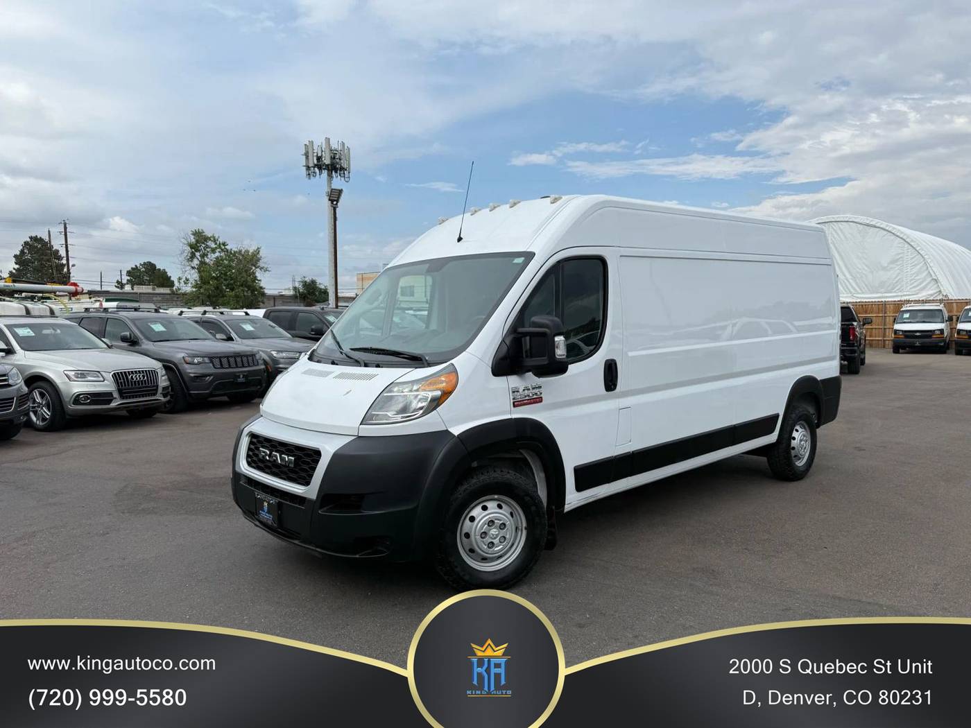 2019 Ram ProMaster Cargo Van 2500 — Cargo Van — 124,368 mi — Denver, CO