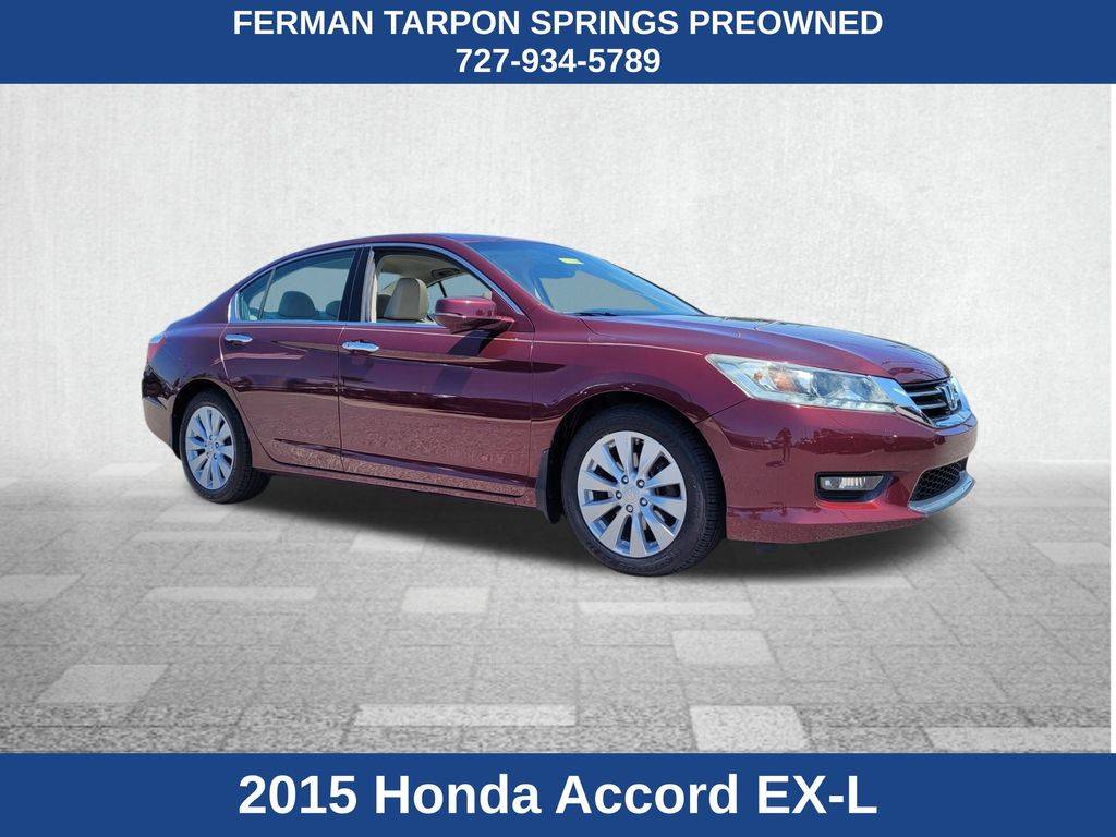 2015 Honda Accord EX-L V6 — Sedan — 61,396 mi — Tarpon Springs, FL