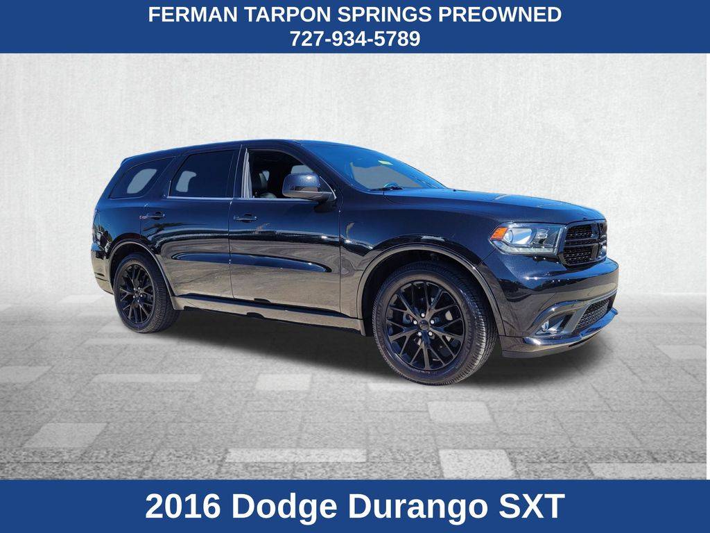 2016 Dodge Durango SXT — SUV — 38,508 mi — Tarpon Springs, FL