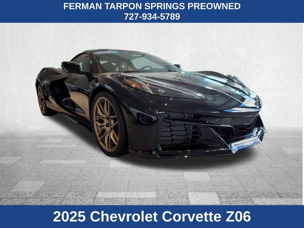 2025 Chevrolet Corvette Z06 2LZ — Coupe — 54 mi — Tarpon Springs, FL