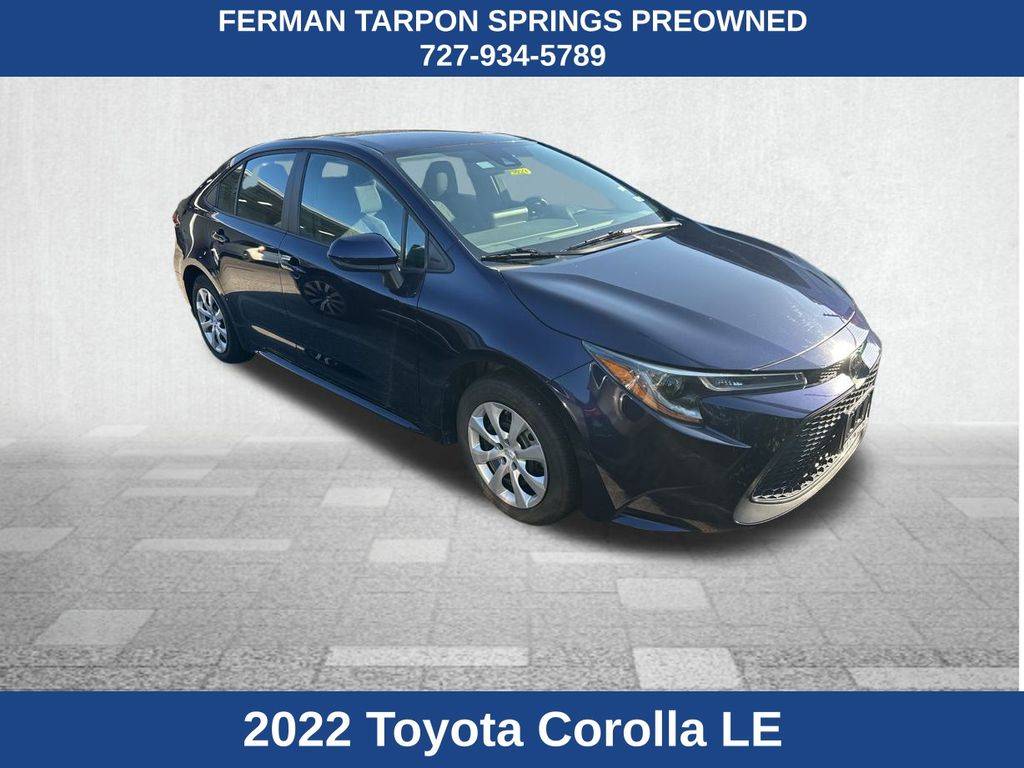2022 Toyota Corolla LE — Sedan — 22,557 mi — Tarpon Springs, FL