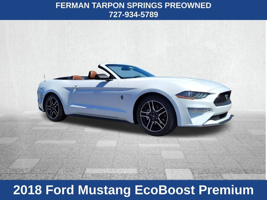 2018 Ford Mustang EcoBoost Premium — Convertible — 53,089 mi — Tarpon Springs, FL