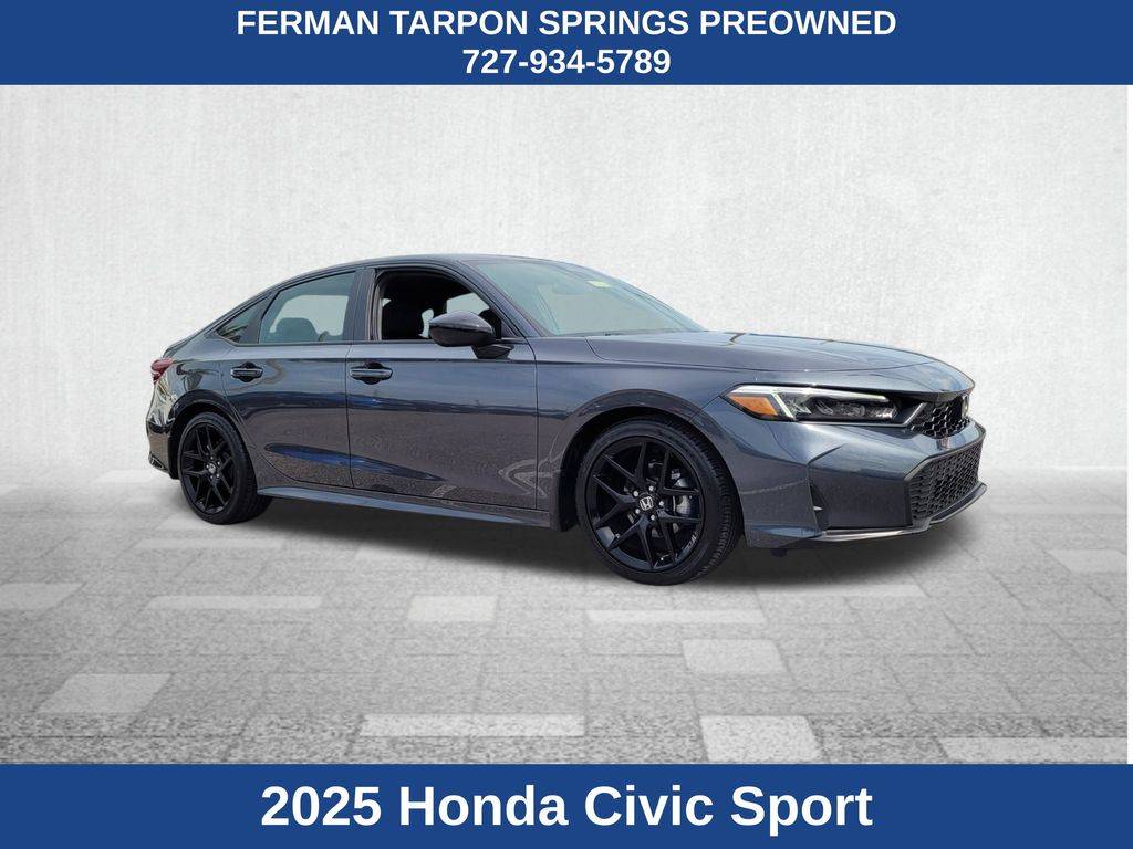 2025 Honda Civic Sport — Sedan — 2,972 mi — Tarpon Springs, FL