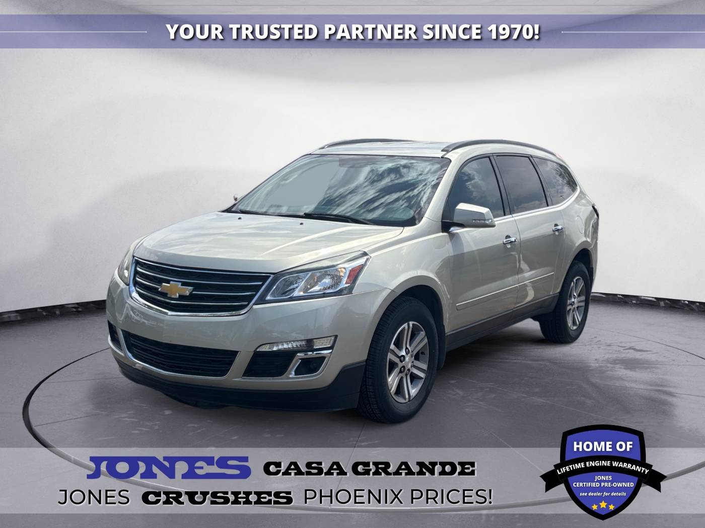 2015 Chevrolet Traverse LT — SUV — 85,064 mi — Casa Grande, AZ