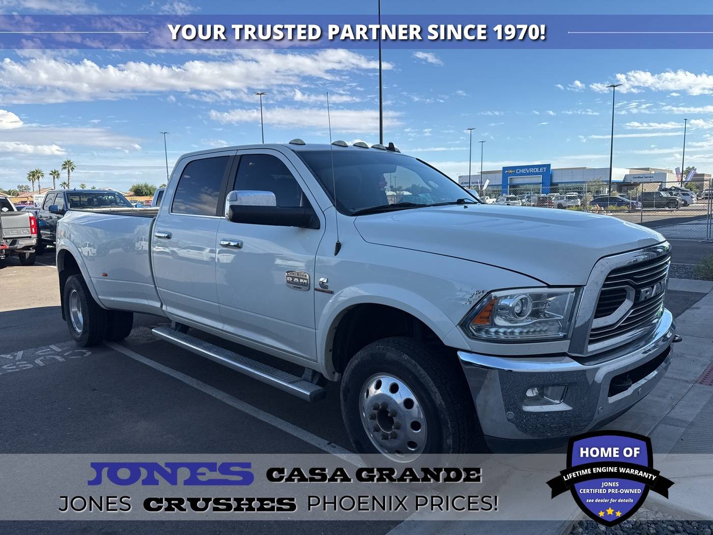 2017 Ram 3500 Laramie Longhorn — Pickup Truck — 94,306 mi — Casa Grande, AZ