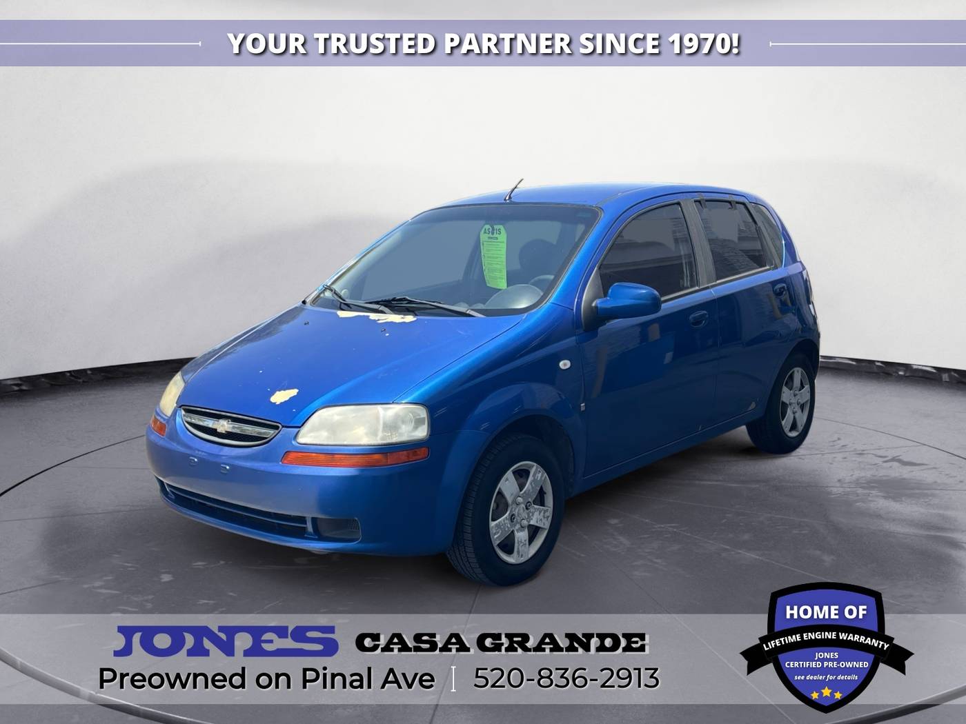 2008 Chevrolet Aveo LS — Hatchback — 92,150 mi — Casa Grande, AZ