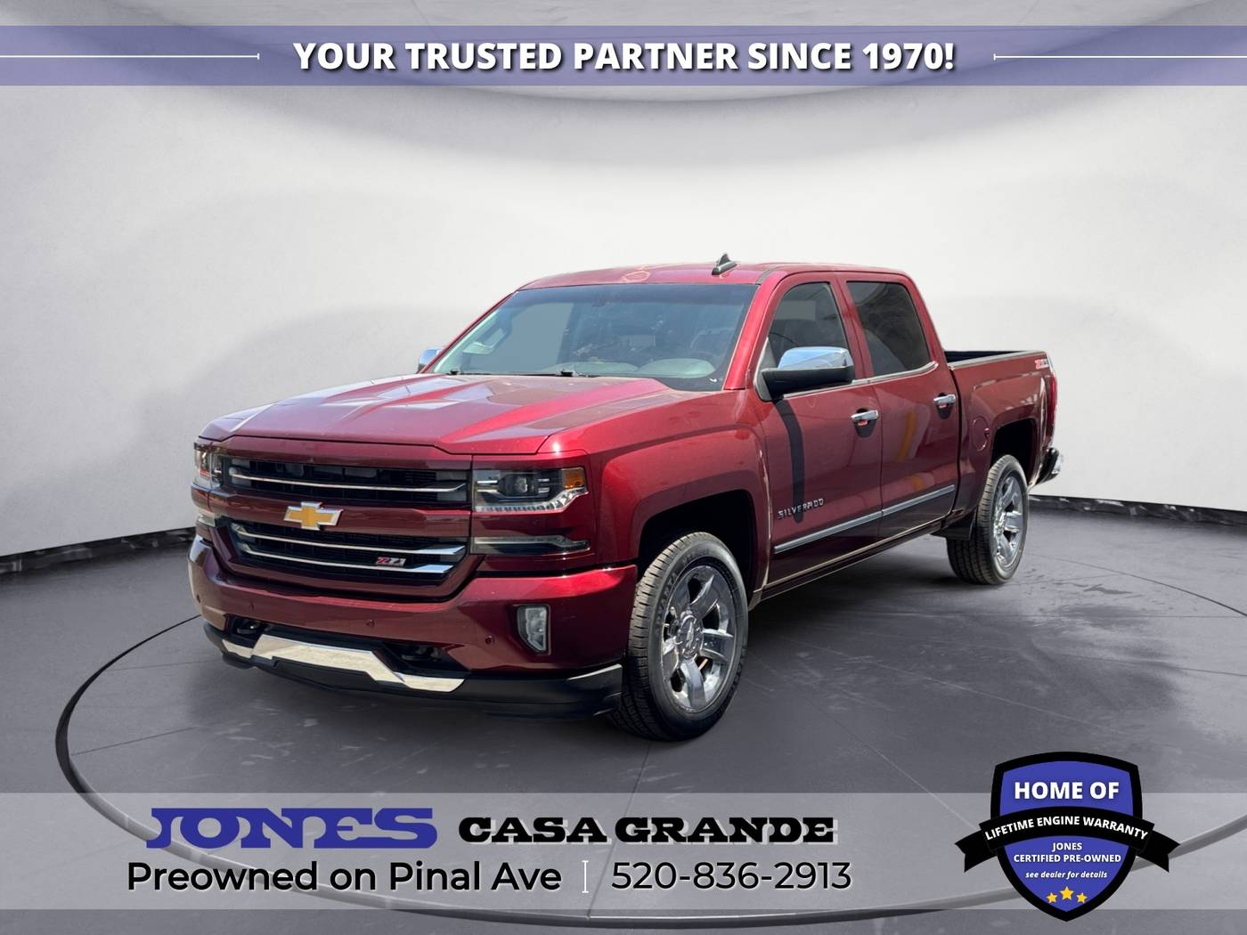 2016 Chevrolet Silverado 1500 LTZ — Pickup Truck — 56,532 mi — Casa Grande, AZ
