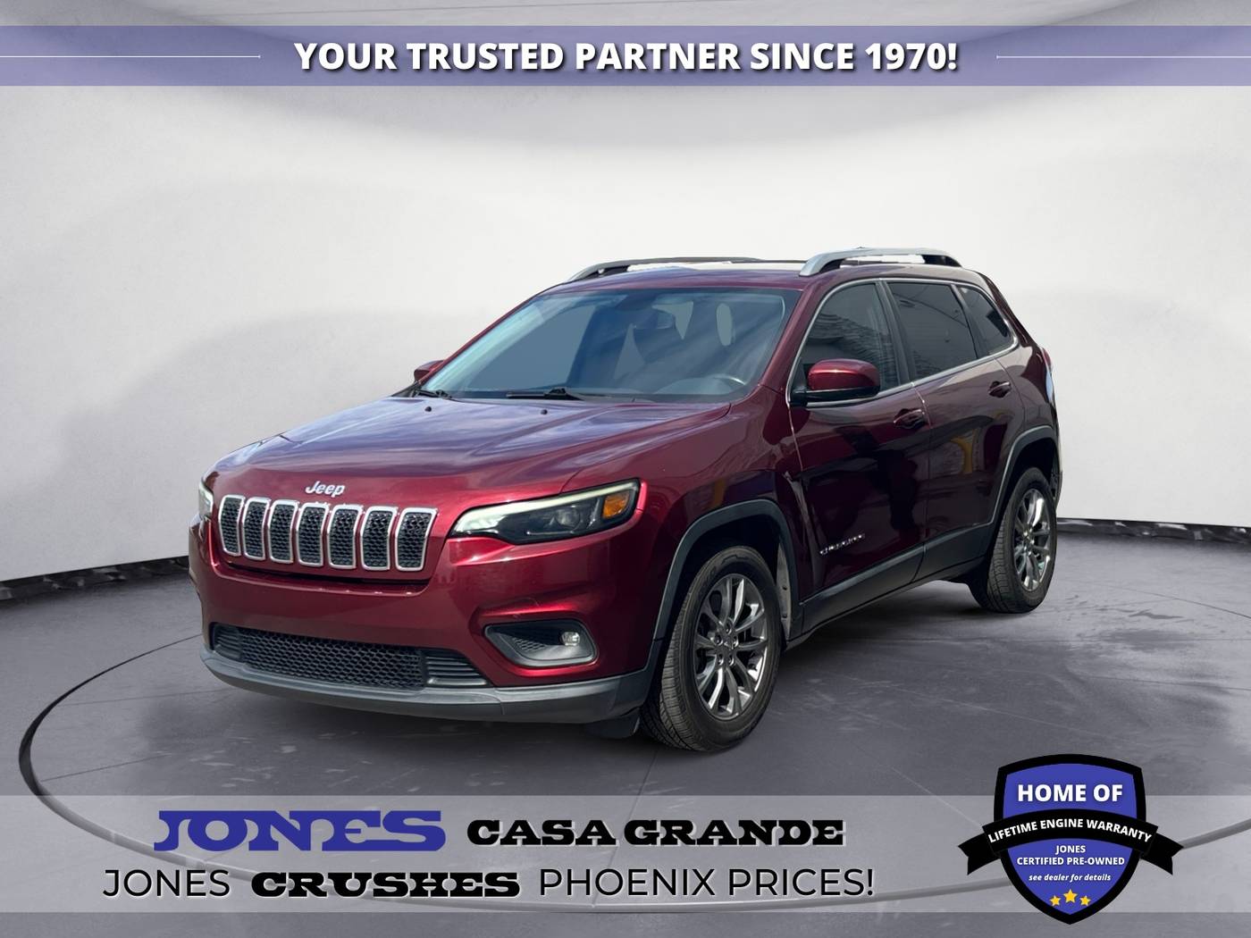 2019 Jeep Cherokee Latitude Plus — SUV — 102,220 mi — Casa Grande, AZ