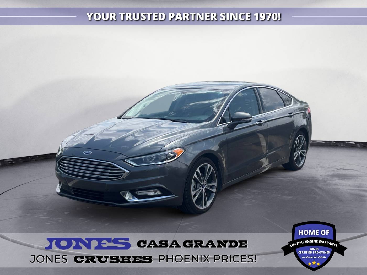 2017 Ford Fusion Titanium — Sedan — 63,191 mi — Casa Grande, AZ