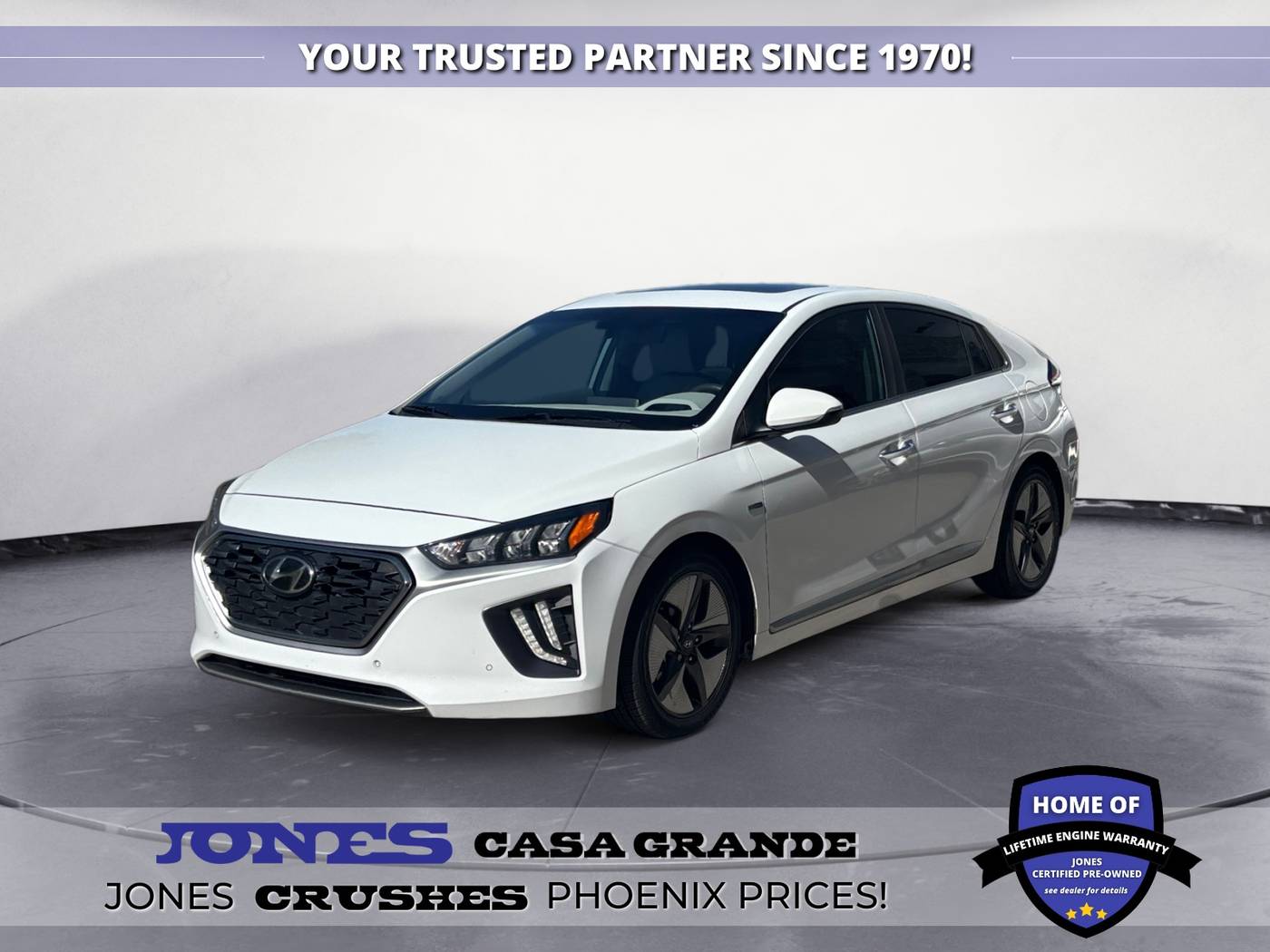 2020 Hyundai Ioniq Hybrid Limited — Hatchback — 110,324 mi — Casa Grande, AZ