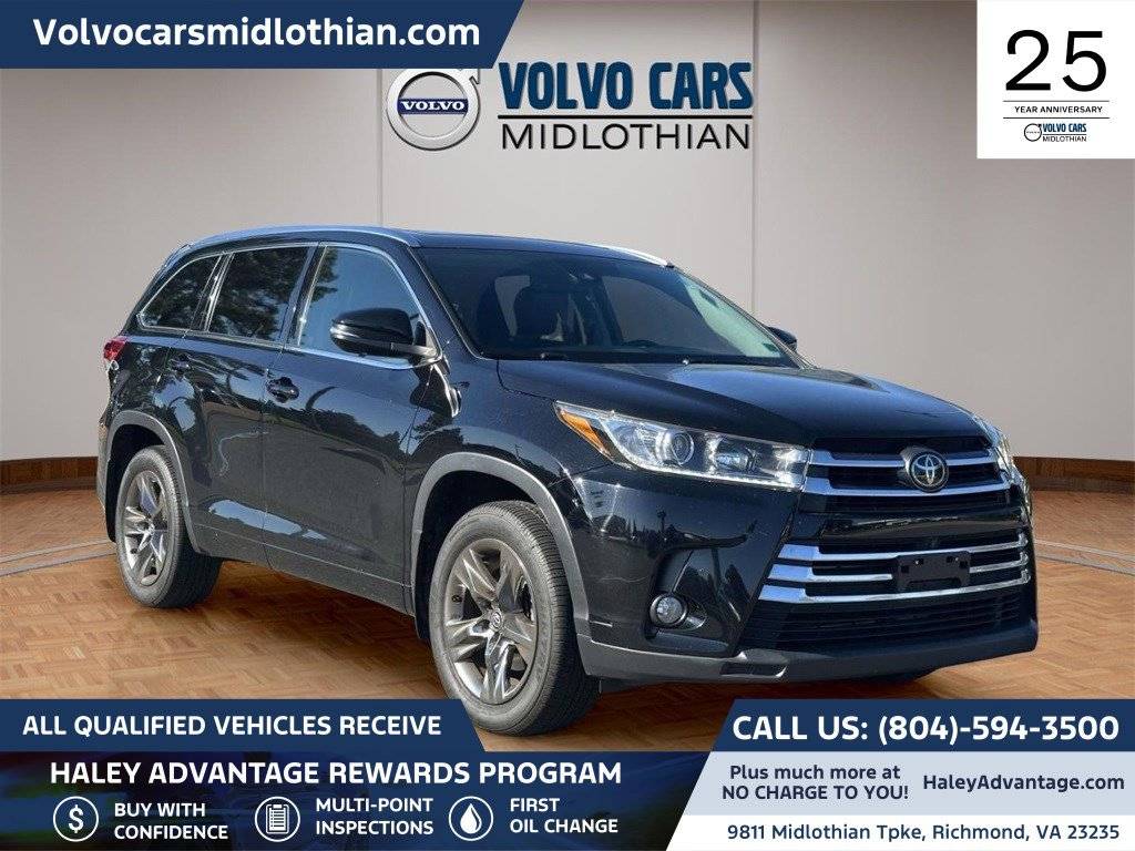 2017 Toyota Highlander Limited Platinum — SUV — 86,797 mi — Richmond, VA
